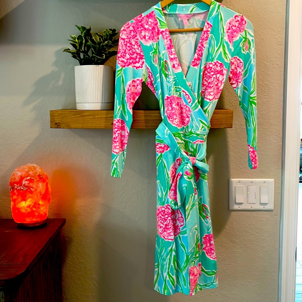 Lilly Pulitzer wrap dress size small